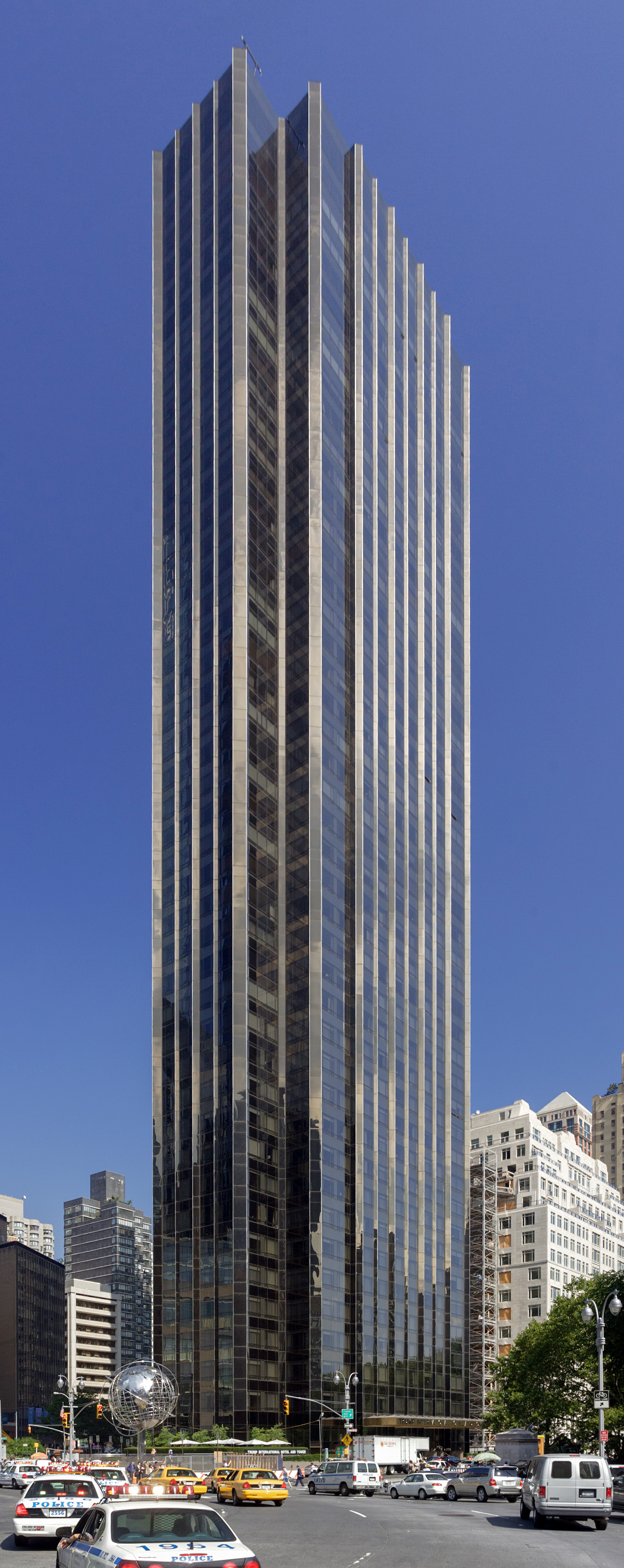 Trump International Hotel & Tower, New York City - View from Columbus Circle. © Mathias Beinling